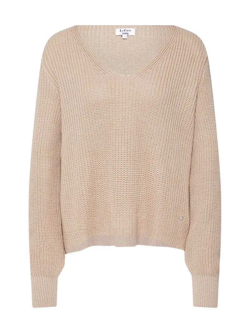 Ella knitted sweater with V-neck