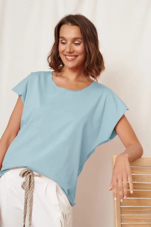 Bezvīļu oversize t-krekls
