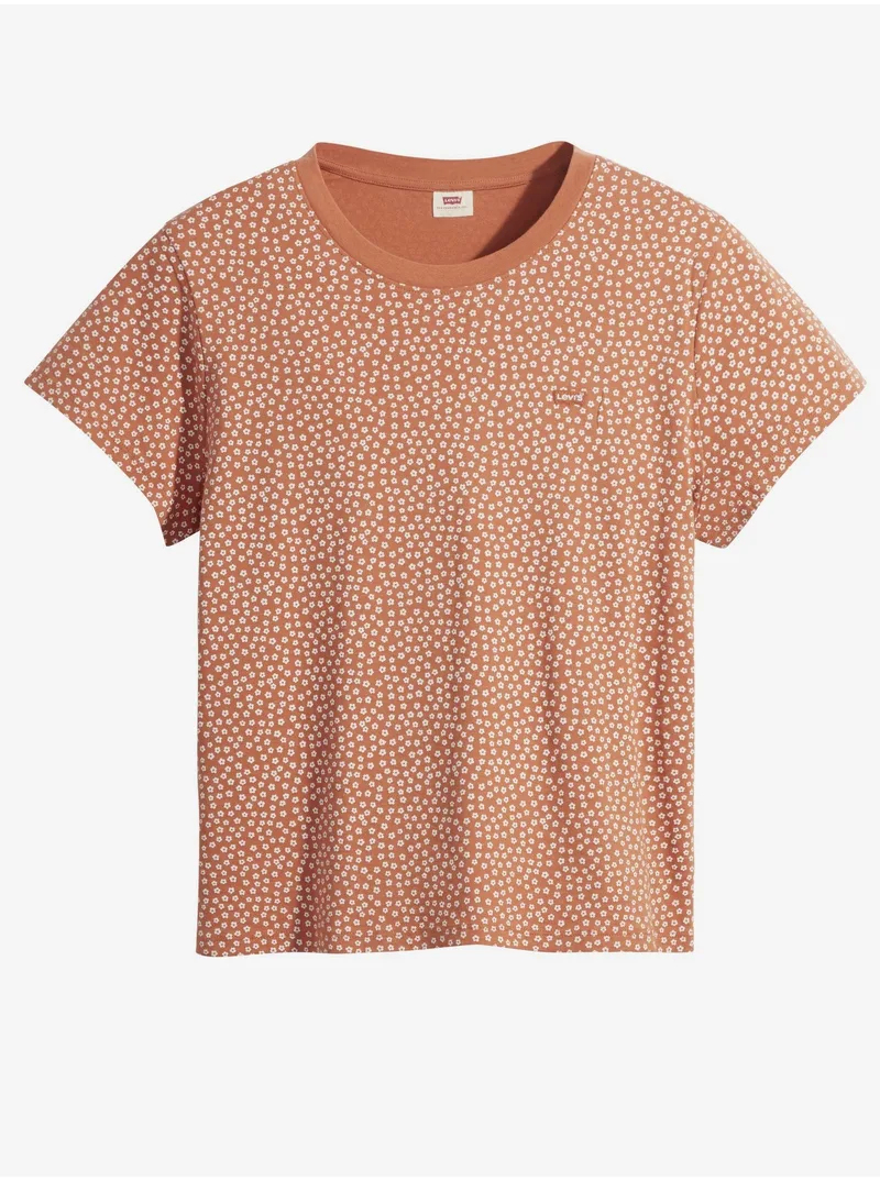 Levi'S T-krekls ar smalku ziedu printu