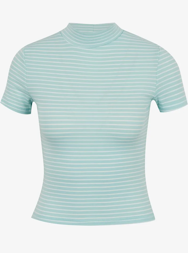 TALLY WEiJL strīpains saīsināts tops