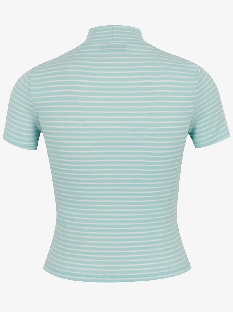 TALLY WEiJL strīpains saīsināts tops