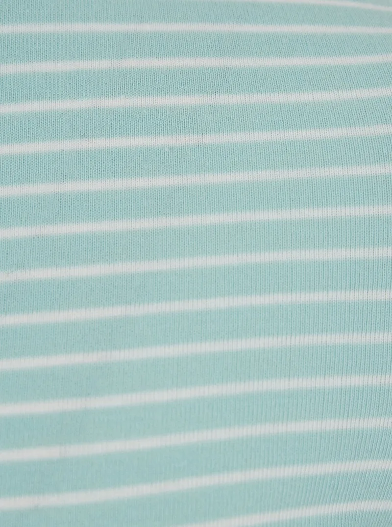 TALLY WEiJL strīpains saīsināts tops