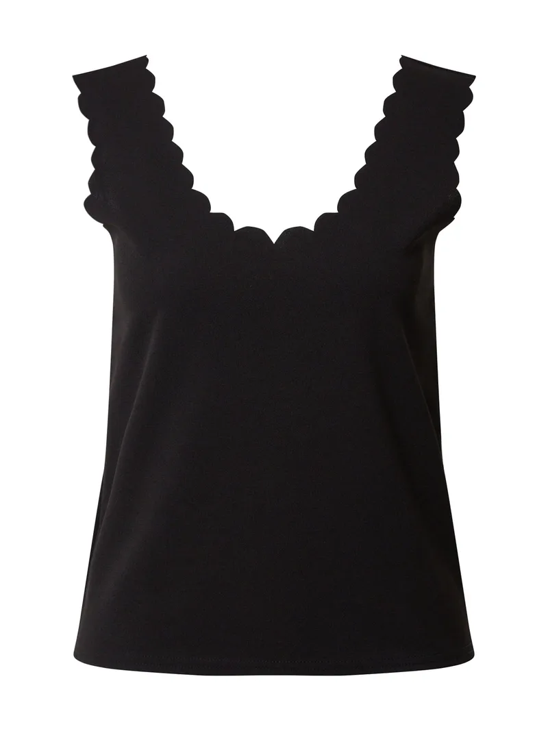 SCALLOP tops ar platām lencēm