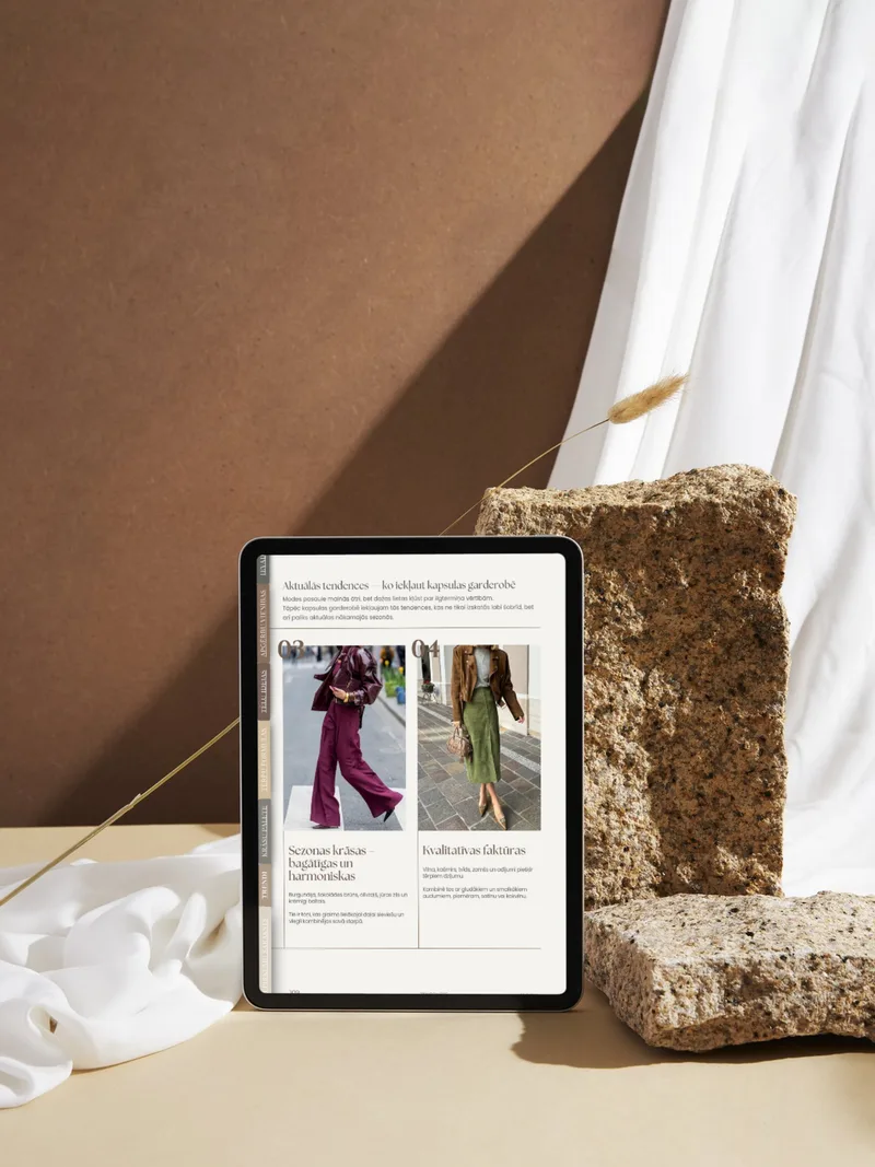 Sustainable capsule wardrobe guide Autumn/Winter 2025